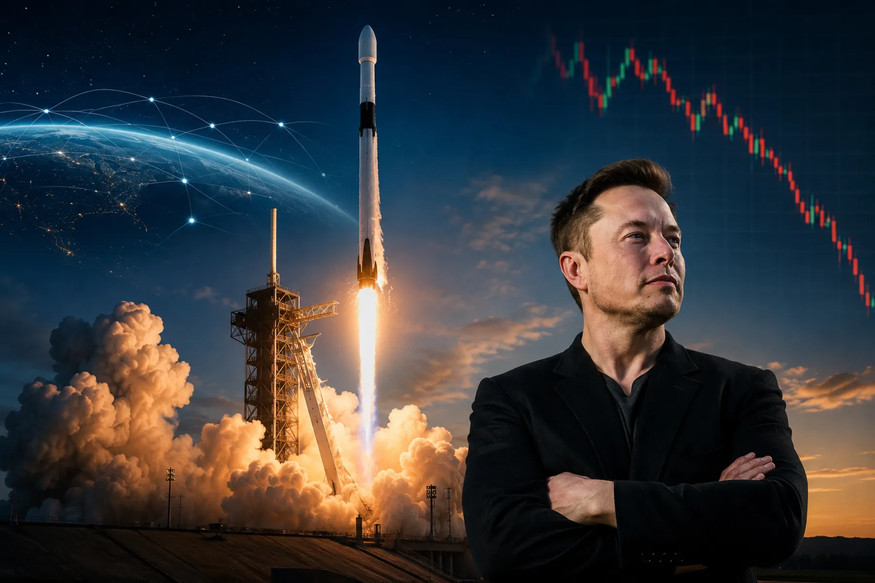 SpaceX impressionne avec ses premiers résultats financiers, mais les marchés restent prudents