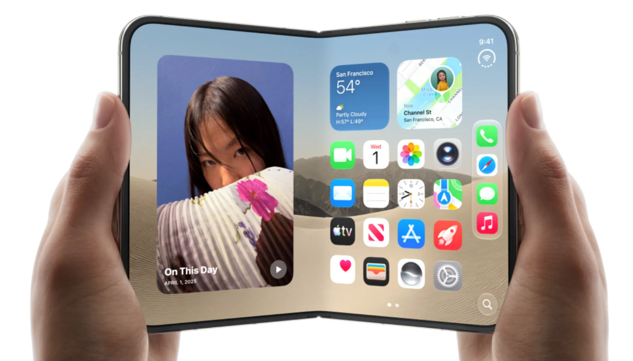 Apple unveils iPhone Duo: its first foldable iPhone finally enters the game
