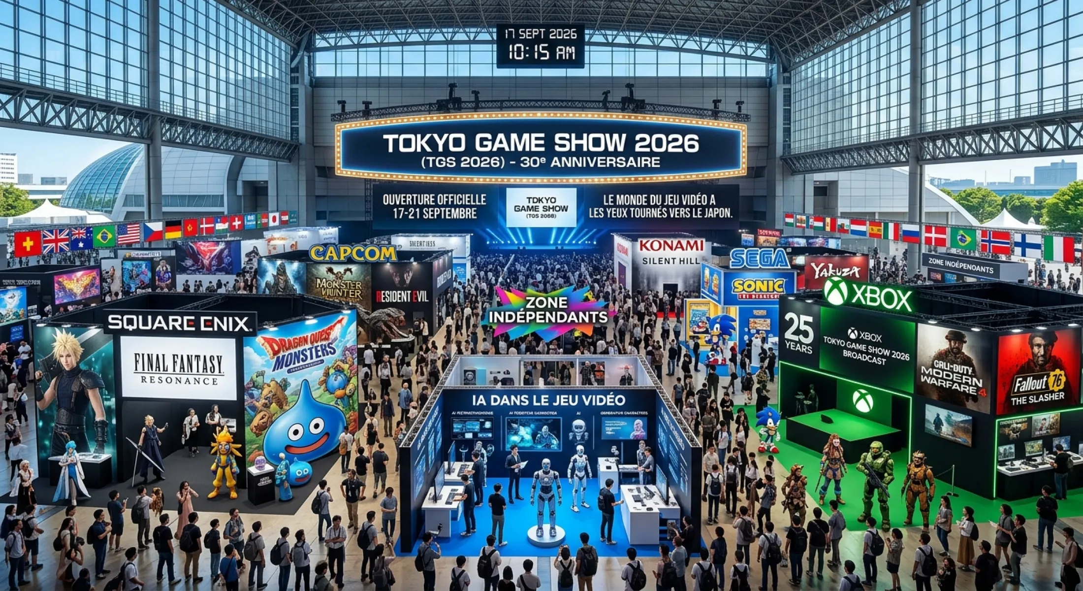 Le Tokyo Game Show 2026 ouvre ses portes avec une édition record
