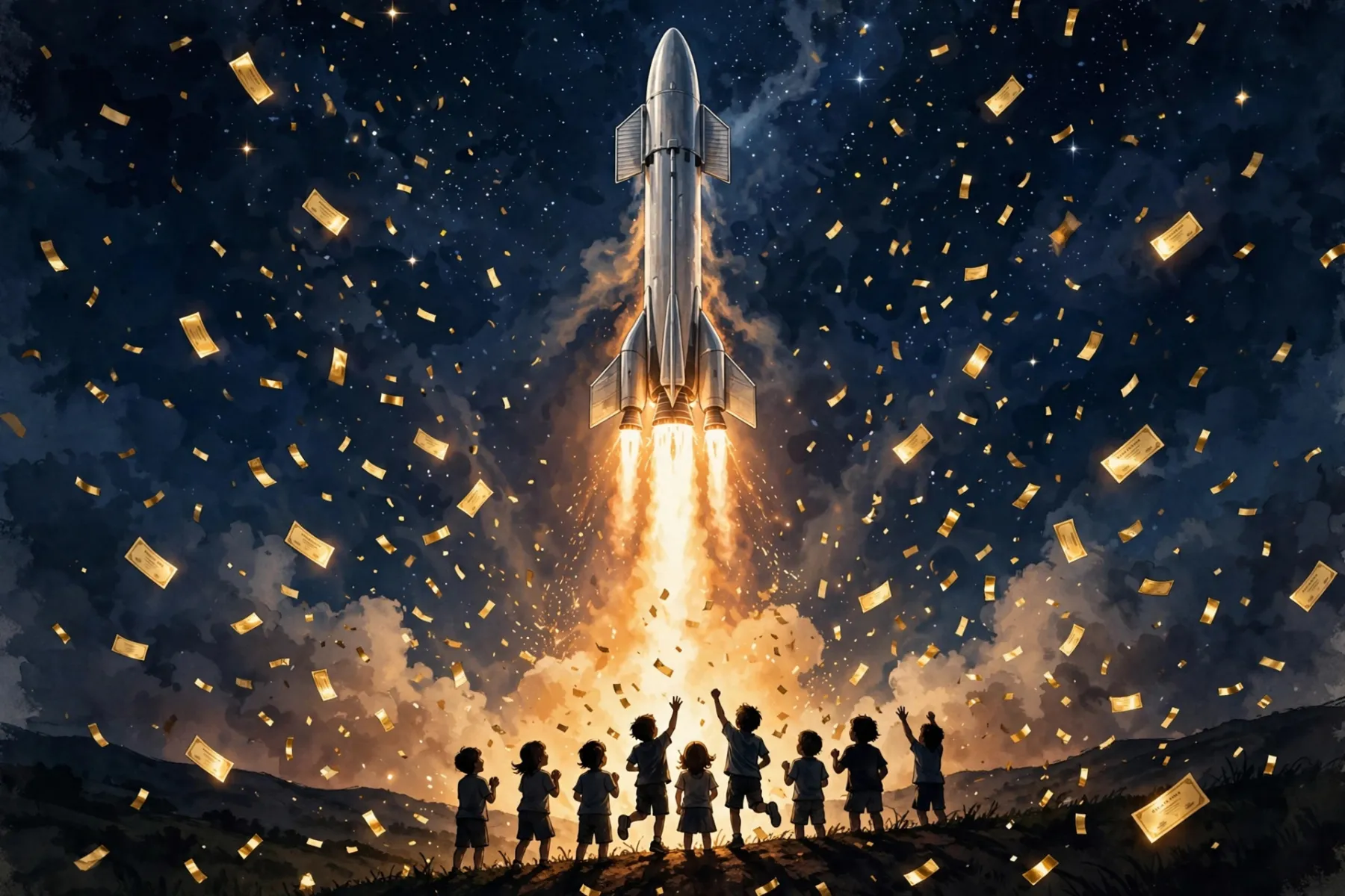 Elon Musk Pledges One SpaceX Share to Every American Child in 2027: A $10.5 Billion Giveaway